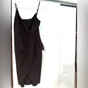 BCBGeneration Black Midi Dress